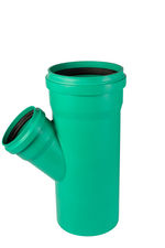 Derivación 45° macho-hembra con junta elástica PP-MD Ostendorf/Crearplast-KG 2000, DN/OD 315/200 mm
